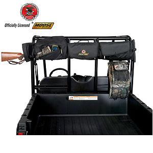 Moose specialty black utv gun case utility atv rifle shotgun storage