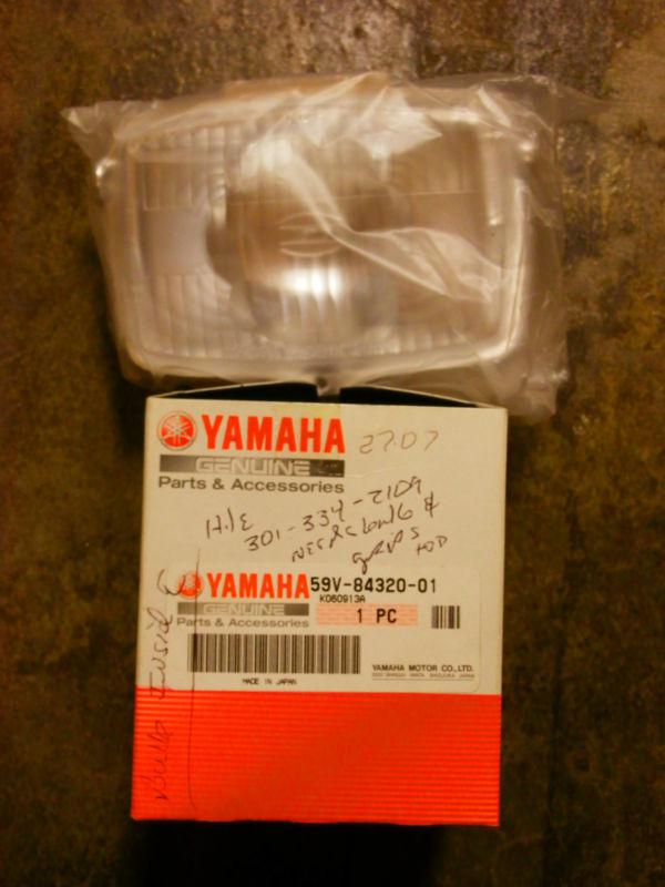 New yamaha warrior headlight lens assembly, 59v-84320-01-00
