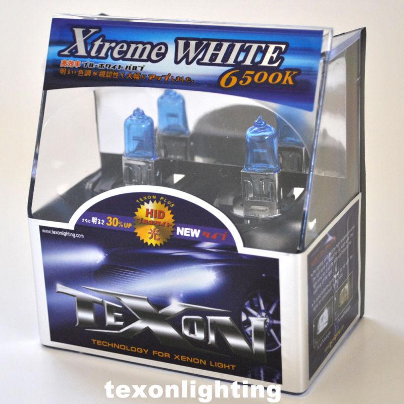 Xtreme white texon hid xenon 6500k h3 12v 100w replacement halogen bulbs