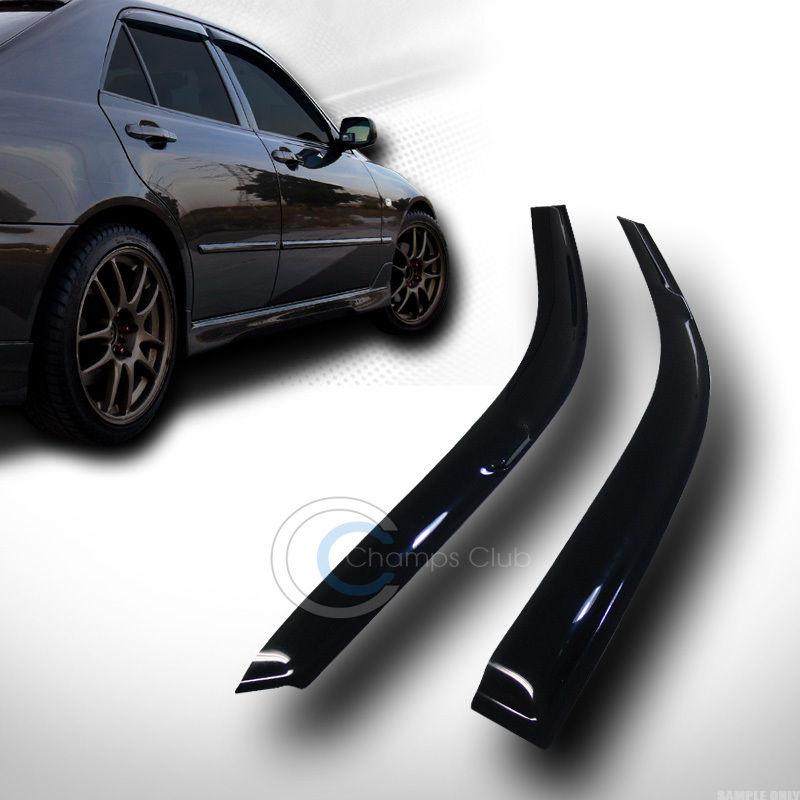 Sun/rain guard smoke vent shade deflector window visor 92-95 civic 2d/3dr eg eg6