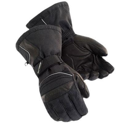Tourmaster polar-tex 2.0 mens black large cold weather textile motorcycle gloves