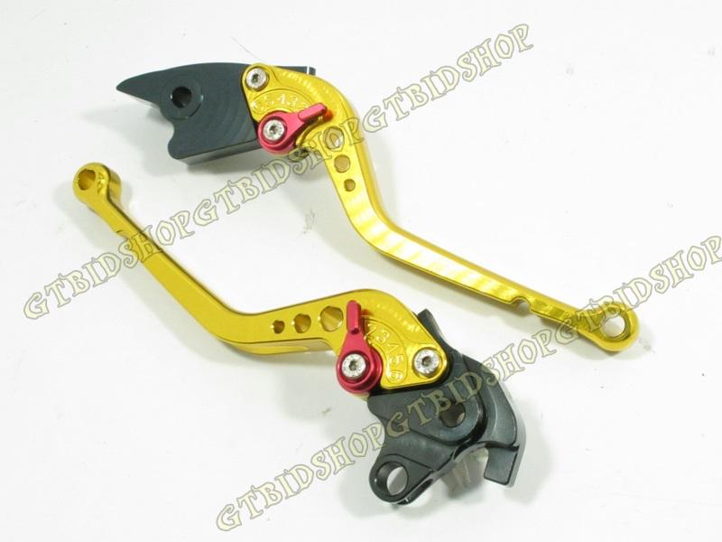 Brake clutch lever for kawasaki z750 (2007-2009) 7d gold red a