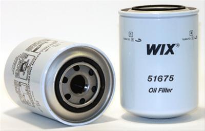 Wix oil filter canister 6 microns 26mm x 1.5 thread gasket 2.834" o.d 2.462" i.d