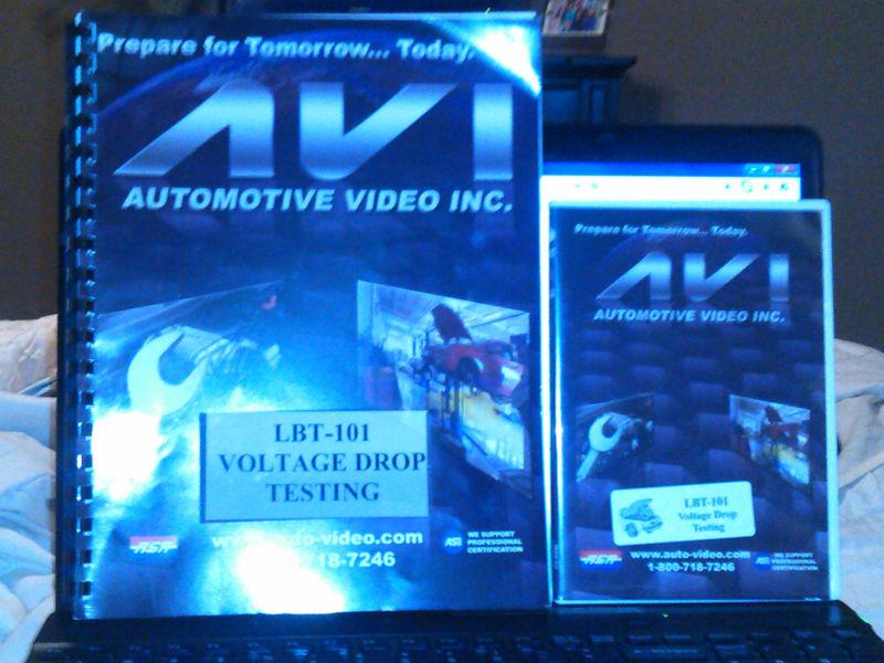 Avi lbt-101 voltage drop testing manual & dvd