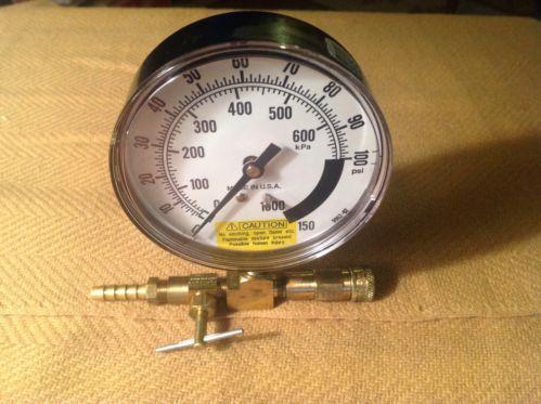 Otc 7211 fuel pressure test gauge