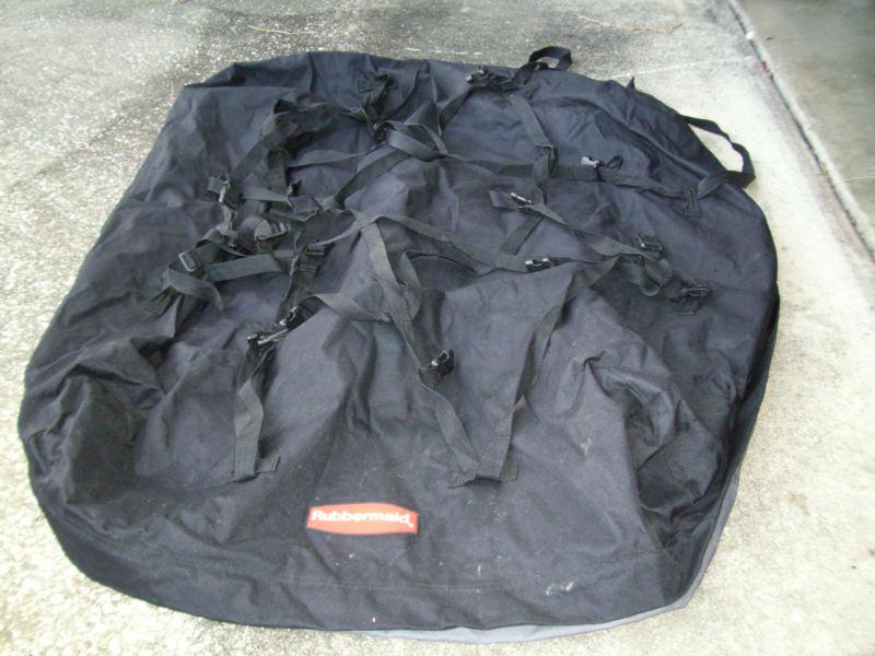 Rubbermade soft auto roof top cargo carrier bag no rack needed water repellent  