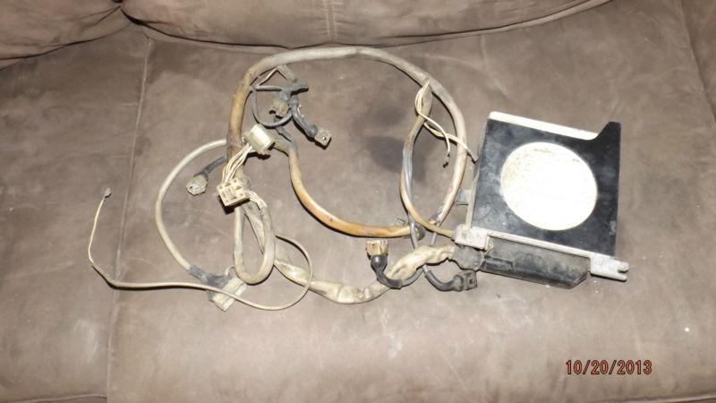 1974 porsche 914 fuel injection brain and wire harness 1.8 computer