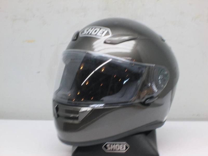 Shoei rf-1100 solid anthracite motorcycle helmet large