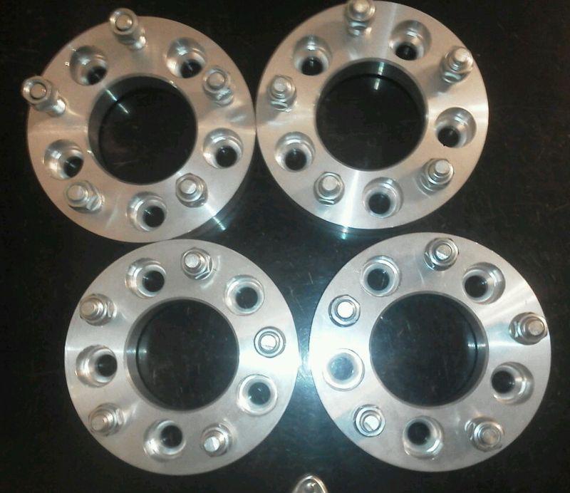 5x120 to 5x5 / 5x127 wheel adapters 1.25" usa made billet rim spacers 5 lug us