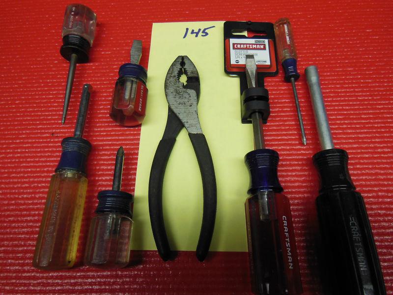 Craftsman -- 8 piece tools set