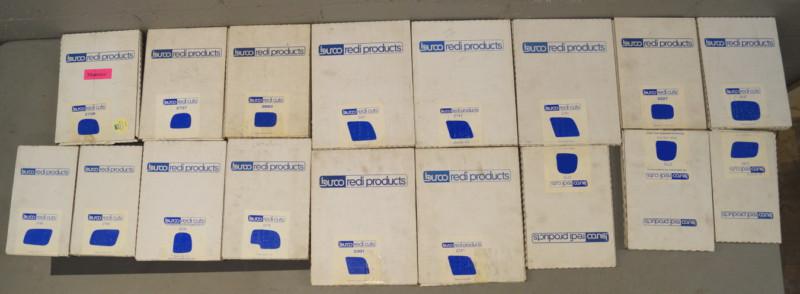 Lot of 17 burco replacement automotive glass glasses 
