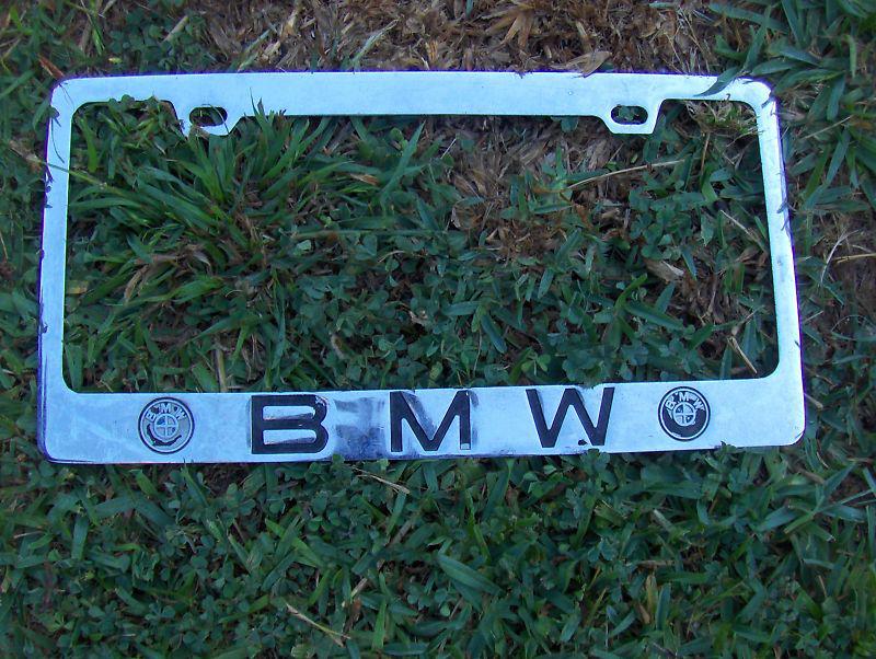 Bmw 633 or 635 license plate frame e24