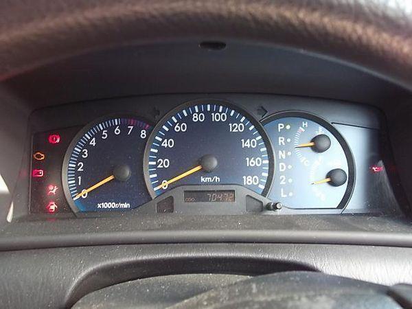 Toyota allex 2003 speedometer [6261400]