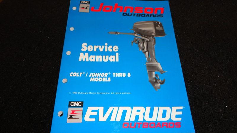 Used 1990 johnson evinrude outboards service manual colt/junior thru 8 hp