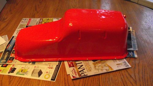 Rare 63 - 67 corvette 327 oil pan with baffle no trap door
