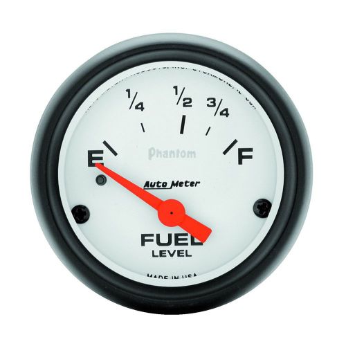 Auto meter 5715 phantom; electric fuel level gauge