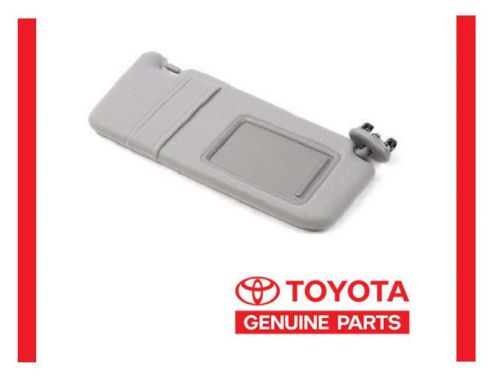2007-2011  toyota camry gray  sun visor right passenger side  without  sunroof