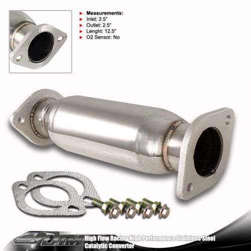 High flow stainless steel catalytic converter cat for 1995-1999 nissan maxima v6