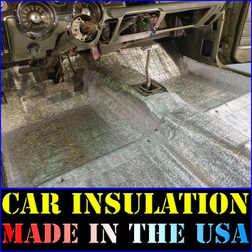 292sqft thermal sound deadener - reduce heat &amp; sound - automotive car insulation
