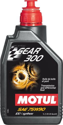 Motul gear 300 75w90 - 100% synthetic ester 1l (1.05 qt.)