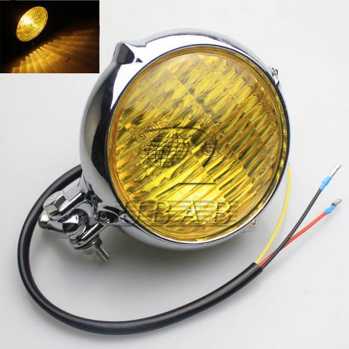 Motorcycle h4 vintage headlight lamp for harley bobber chopper sportster custom