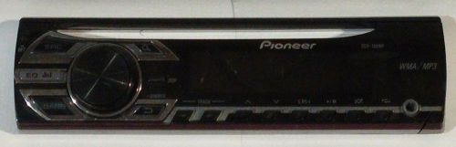 Pioneer deh-150mp cd receiver faceplate control 12-character backlit display