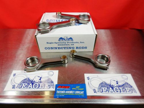 Eagle h beam forged rod set for honda h22 h22a1 prelude crs5630h3d