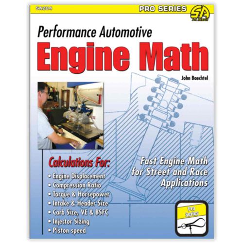 Sa designs sa204 book - performance engine math performance automotive engine ma