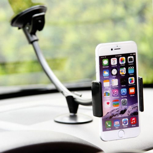 Windshield suction cup phone mount for apple iphone 6 6s gooseneck  cy