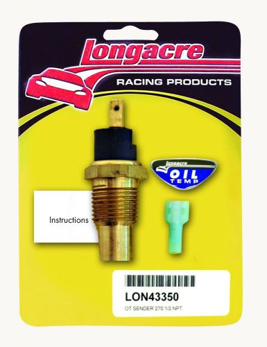 Longacre 43350 270º oil temp 1/2&#034; npt sender imca dirt drag