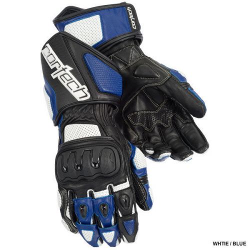 Cortech impulse rr gloves white/blue