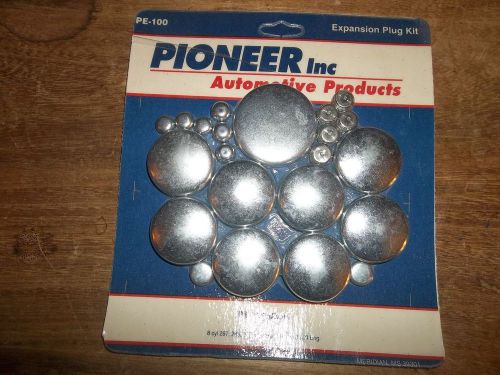 Chevy  pe-100  pioneer expansion plugs    8 cyl  267 283 302 305 307 327 350
