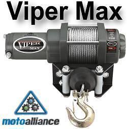 New viper max 2500lb atv winch with limited lifetime warranty