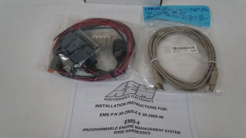 Aem ems p/n 30-2905-0 &amp; 30-2905-96 ems-4 wire harness