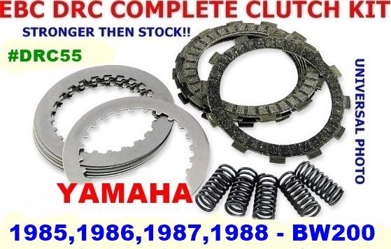 Ebc drc series clutch kit yamaha 1985,1986,1987,1988 bw200 #drc55