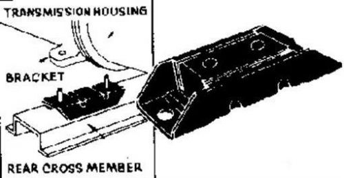 Transmission mount for chevrolet car or truck 1958-70