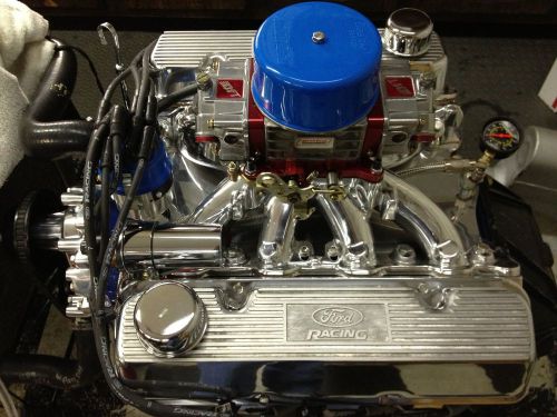 Custom built 351 cleveland ford engine 427 cubic inch trick flow heads