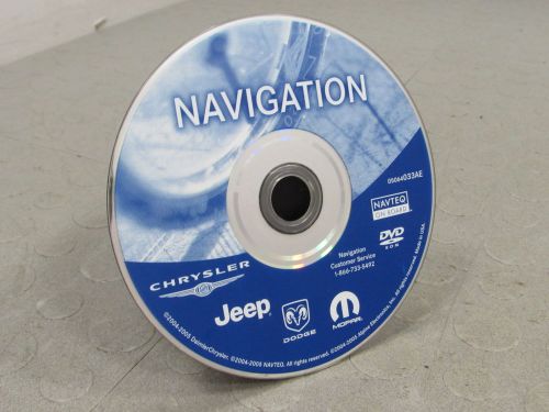 Chrysler dodge jeep gps navigation navi dvd cd map disc disk rb1 rec 5064033ae c