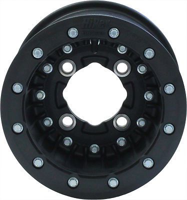 Hiper wheel non beadlock cf1r wheel front - 10x5 - 4+1 offset - 4/156 - black