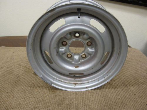 Chevy corvette rally wheel rim 15 x 6 ys code corvette impala z28 d2597