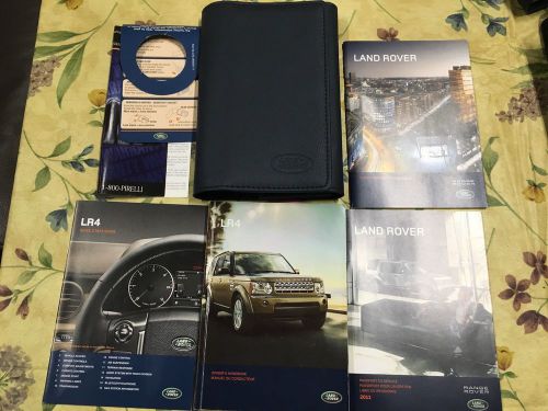 2011 land rover lr4 complete suv owners manual books nav quick guide case all