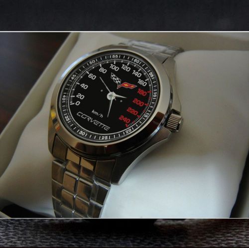 New arrival chevrolet corvette speedometer wristwatches