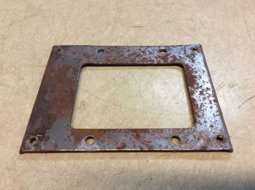 1964 1/2 1965 1966 - 1968 mustang non-console a /t shifter bezel mounting plate