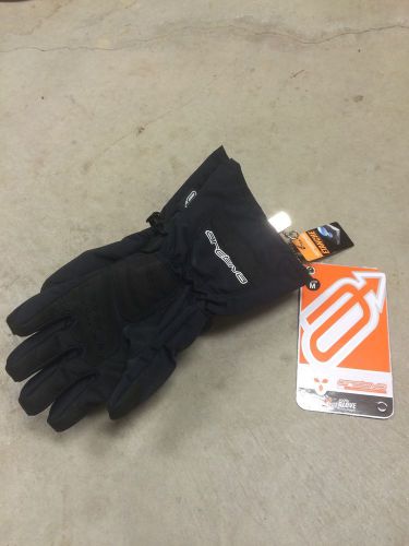 Arctiva comp 8 gloves (black, youth medium)