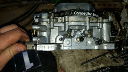Carter afb competition series carburetor 750 cfm