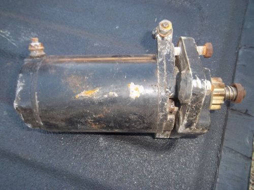 Used mercury 402 electric starter fits 2 and 3 cylinders used