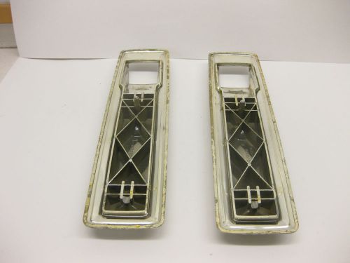 1966 67 68 1969 79 71 dodge plymouth door arm rest trim chrome housing good pair