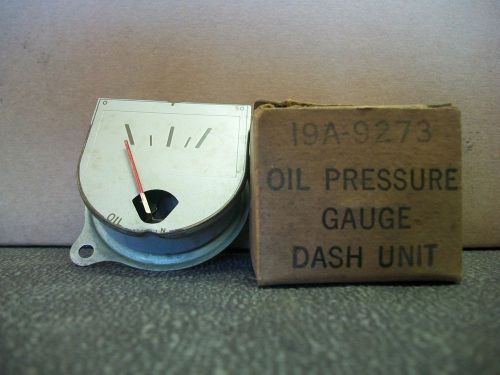Nos 1941 mercury oil pressure gauge 19a-9273 oem