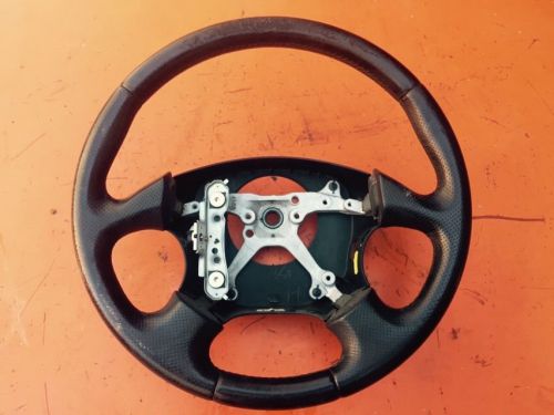 Jdm subaru impreza wrx oem momo steering wheel + hub 2002-2003