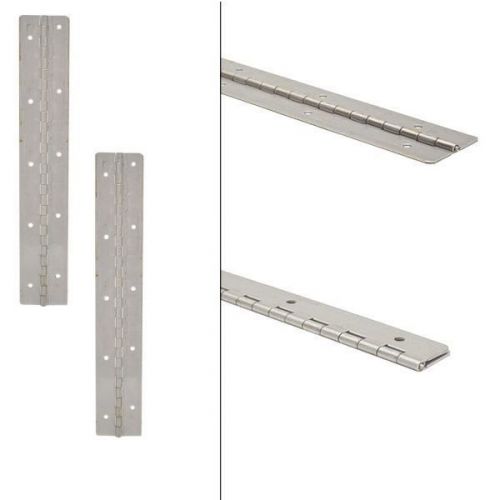 Hingecraft 14 inch x 2 inch stainless boat piano hinges (pair)